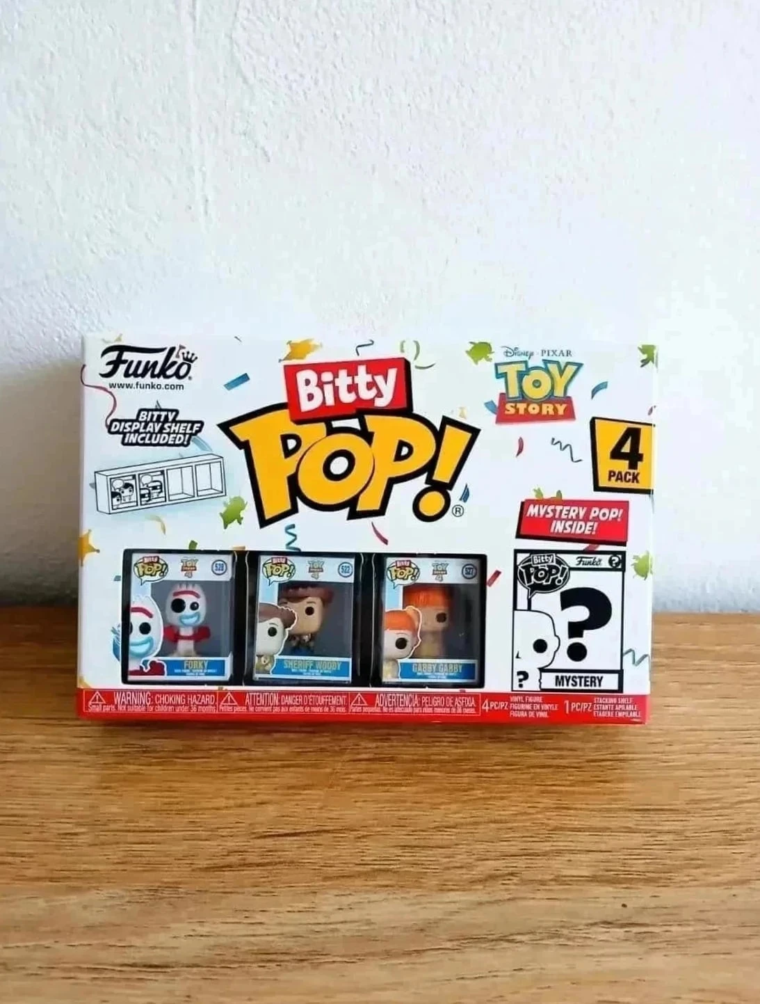 Pack 4 figurines Bitty POP! Disney Pixar Toy Story
